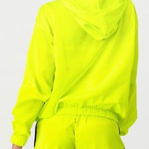 Neon shorts/jacket set